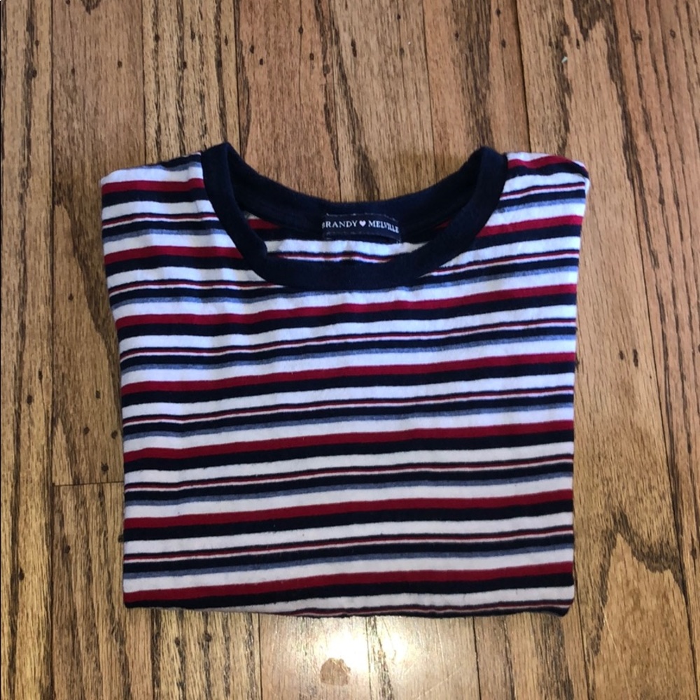 STRIPED CROP TOP